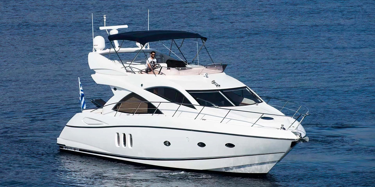 Аренда моторной яхты Sunseeker 52 на Миконосе, Греция